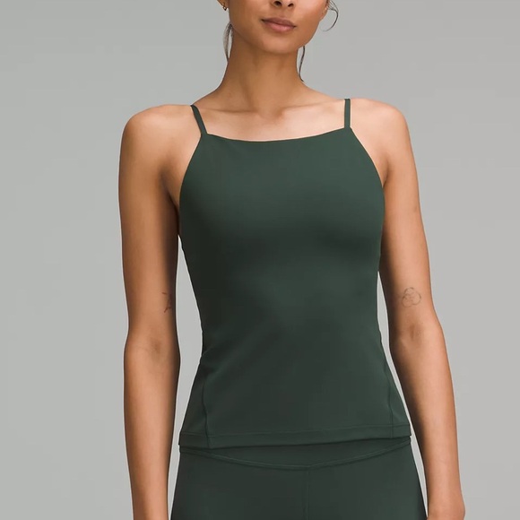 Lululemon Align high-neck cami tank A/B legacy green - Picture 1 of 7